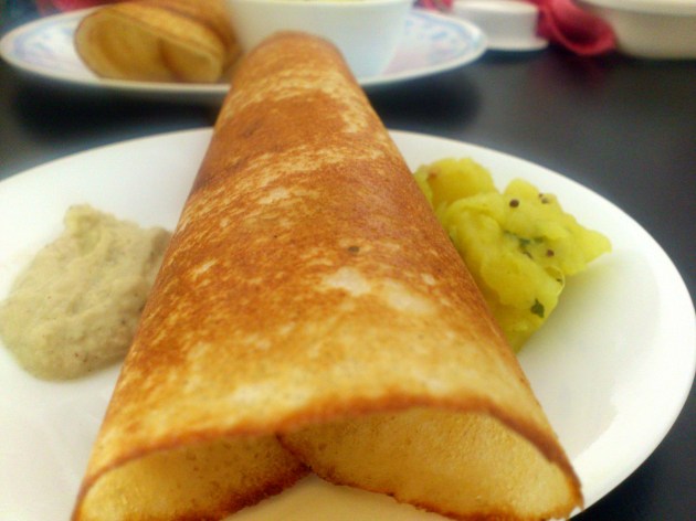 Masala Dosa (Indian Savory Pancakes)