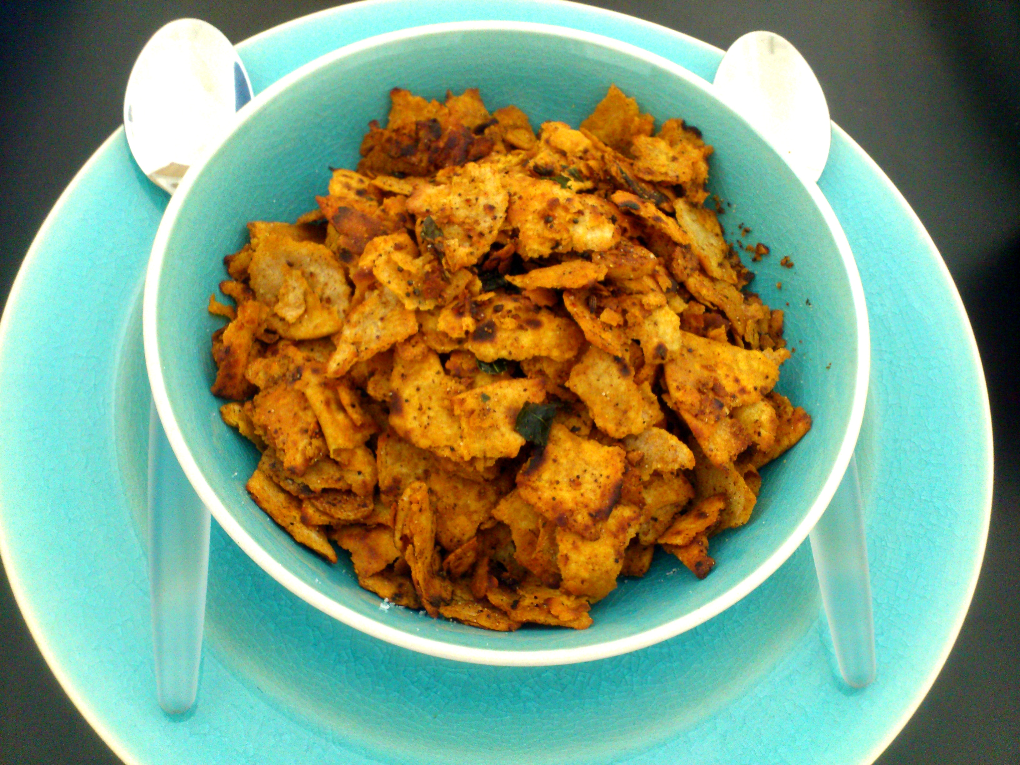 Leftover Roti Snack | Vegetarian Khana