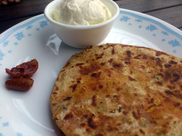 Gobhi Parathas (Cabbage Stuffed Parathas)
