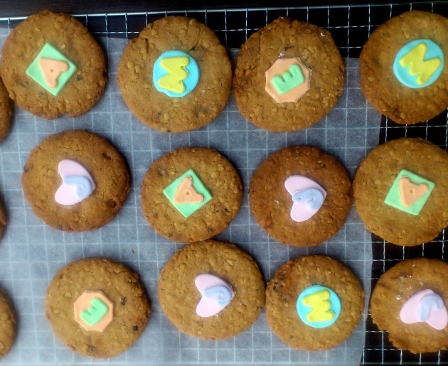 Eggless Oatmeal Cookies