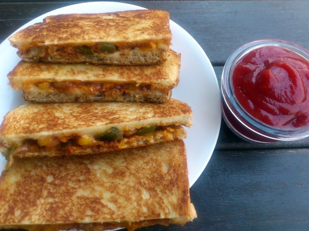 Spicy Pizza Sandwich